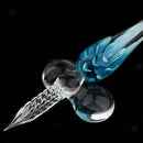 Glass Dip Pen - Handmade Glass Signature Pen Writting Crystal Pen for Gifts