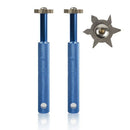 Groove Sharpener with 6 Heads Golf Club Groove Sharpener ReGrooving Tool an
