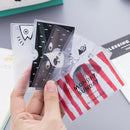 3Pcs/set Bus Card Case Credit Card Protective Cover PVC Cartoon Card HoldeME