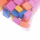 60~70pcs/bag colorful mini irregular nail buffers sanding  nail art tool M&O