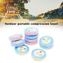 10Pcs/set Compressed Disposable Travel Camping Magic Bath Towels New