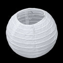 Chinese paper Lanterns Wedding Party Decoration 6" White