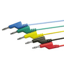 10 Packs Banana Plug to Alligator Clip Cable Kit 120cm Accessories 1000V