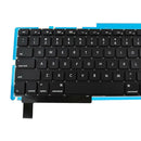 Replacement Laptop Keyboard with Frame Backlight For MacBook A1286 15 inch,