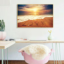 DIY Beach LOVE Full Drill Diamond Painting Home Decor 5D Mosaic Picture