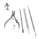 6Pcs Ingrown Toenail Tools Kit, Premium Nail Treatment Foot  Pedicure Tools