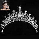 Wedding Bridal Crystal Rhinestone Hair Headband Crown Comb Tiara Prom  Pageant H