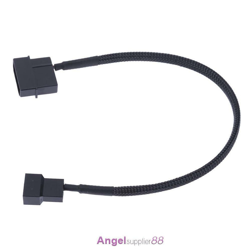 4pin IDE Molex to 1-Port 3Pin/4Pin Cooler Cooling Fan Splitter Power Cable