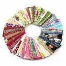 Fabric Patchwork Craft Cotton Material Batiks Mixed Squares Bundle, 10 x 10 T4S5