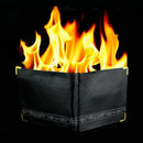 Magic Trick Flame Fire Wallet Leather Magician Stage Perform Street Prop ShowLJ