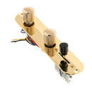 DIY Golden Guitar Control Plate for  TL Electric Guitar Replacement Part