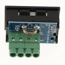 2pcs LED Digital Voltmeter Ammeter DC 0-100V 0-20A Amp Volt Meter R/R+R/B