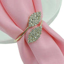Napkin Ring, 12 Pcs Metal Napkin Rings Holder for Wedding Party Dinner Tabl E2Y7