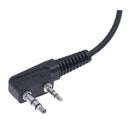 Throat Vibration Mic Speaker w/ PTT Finger Button