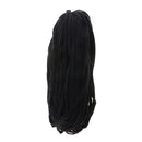 12mm Black Cotton Flat Cord Drawstrings String Sweater Hat Pants Belt Decor