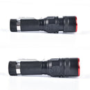 1pc T6 COB Flashlight Zoomable LED 18650 USB Rechargeable Light Lamp TorchAT3C