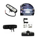 2X 18W 12V 16LED Work Light Bulb Spot Beam Bar Car SUV Off Road Drive Fog Lamp