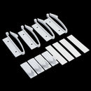 4x/set Safety Lock Wide Grip Latches Drawer Child Proof Lock Baby Cabinet LockOZ