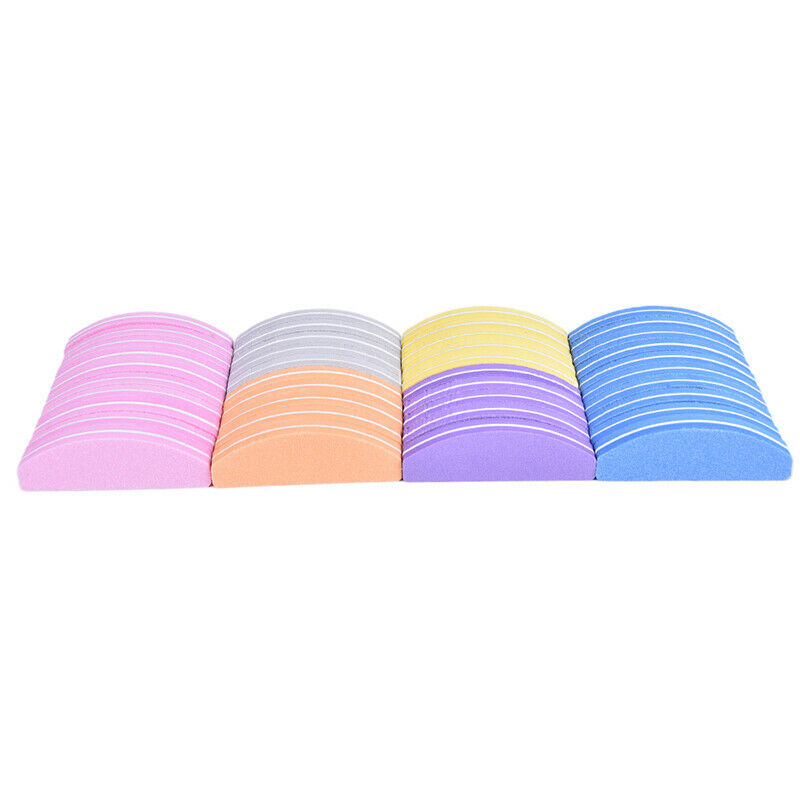 5pcs New Sponge Nail Art Tips Buffer Sanding Nail Buffer Block Files SpongeJ Bj