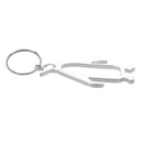 5X(Penguin Aluminum Opener  Keychain Opener U3P2)