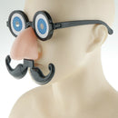 Funny Eyeglasses with Big Nose and Mustache Kids Party Favors Costume Halloween
