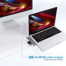 7 in 1 USB-C HUB Type C to 4K HDMI USB 3.0 Adapter SD Card Reader MacBook Pro