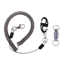 Fishing Lanyard w/Magnetic Net Release Wire Steel Secure Plier Lip Grips