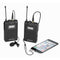 2Pcs 3.5mm Microphone Adapter Cable Converter For   IOS