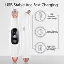 Electric Blackhead Remover Pore Vacuum Suction Face Cleaner with LED Display