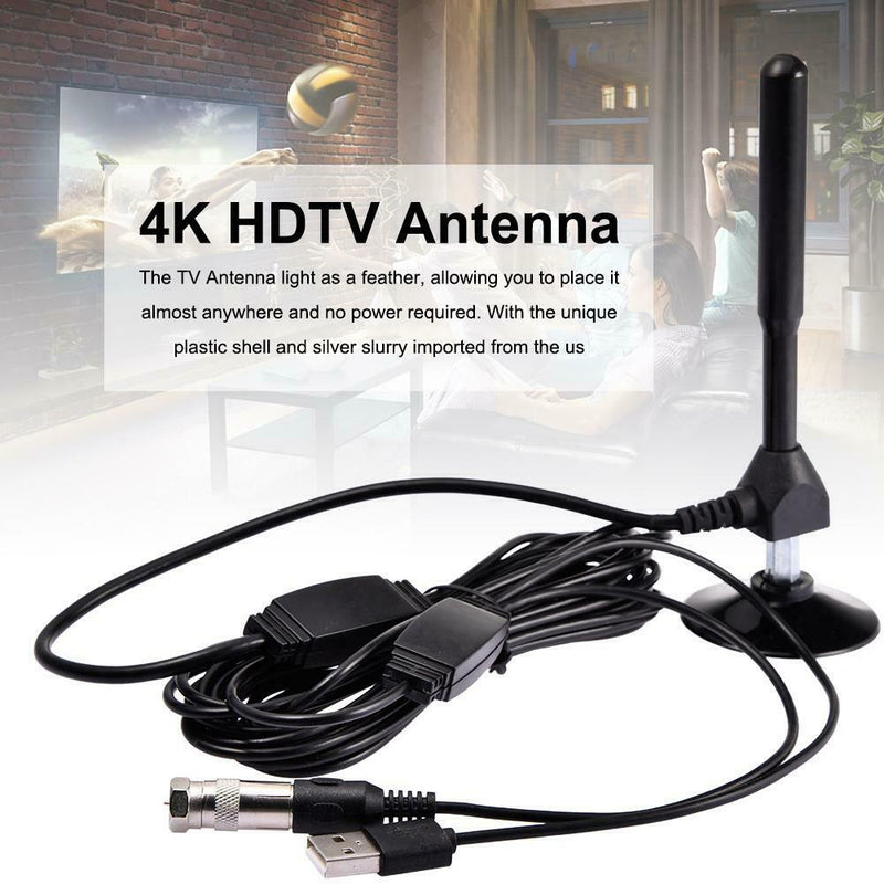 1180 Miles HD1080P DVB-T2 4K Digital HDTV Aerial Indoor Amplified Antenna