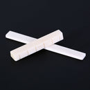 White Guitar Parts 6 String Classical Guitar Bone Bridge Saddle And Nut Set  Z