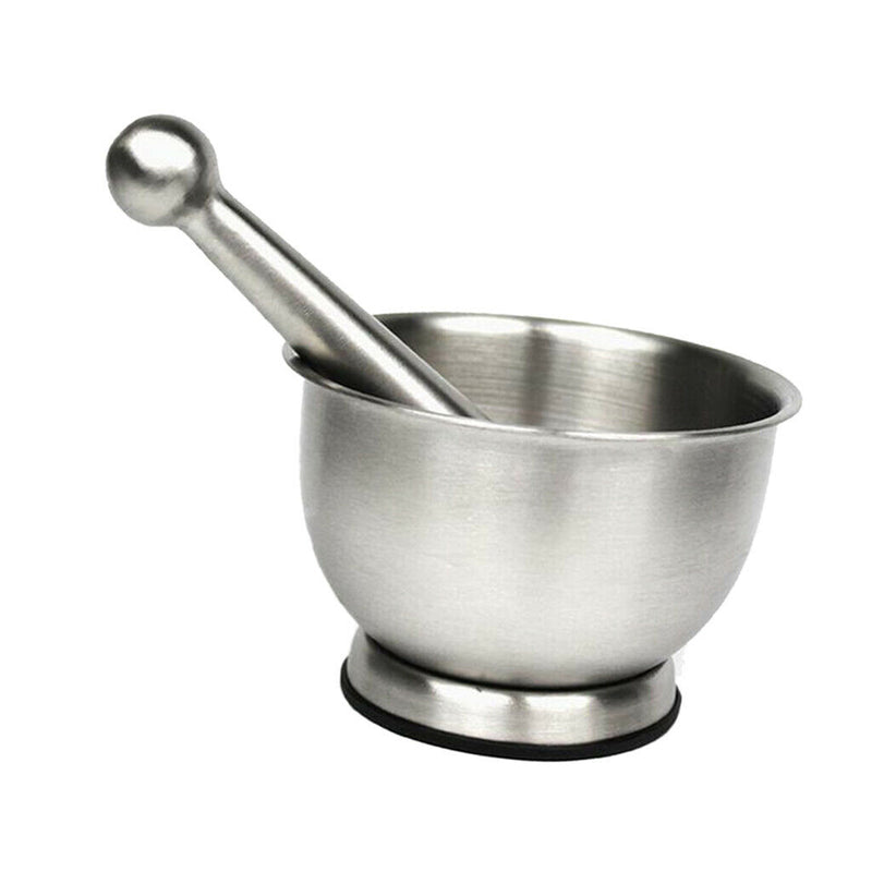 Stainless Steel Mortar and Pestle Set for Kitchen Guacamole, Cooking,