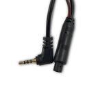 Auto Car Rear View Camera 4-Pin to 2.5mm Extension Cable with Amplifier 20M