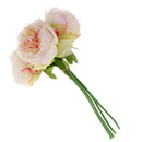 Handmade Wedding Bouquet Peony Silk Floral Bridal Hydrangea Decor Champagne
