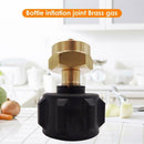 Camping Stove Outdoor Gas Stove Propane Refill Adapter Burner Valve with QCC1