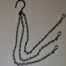 12x Hanging Flower Plant Iron Chain Basket Planter Holder Home Garden Balc LND