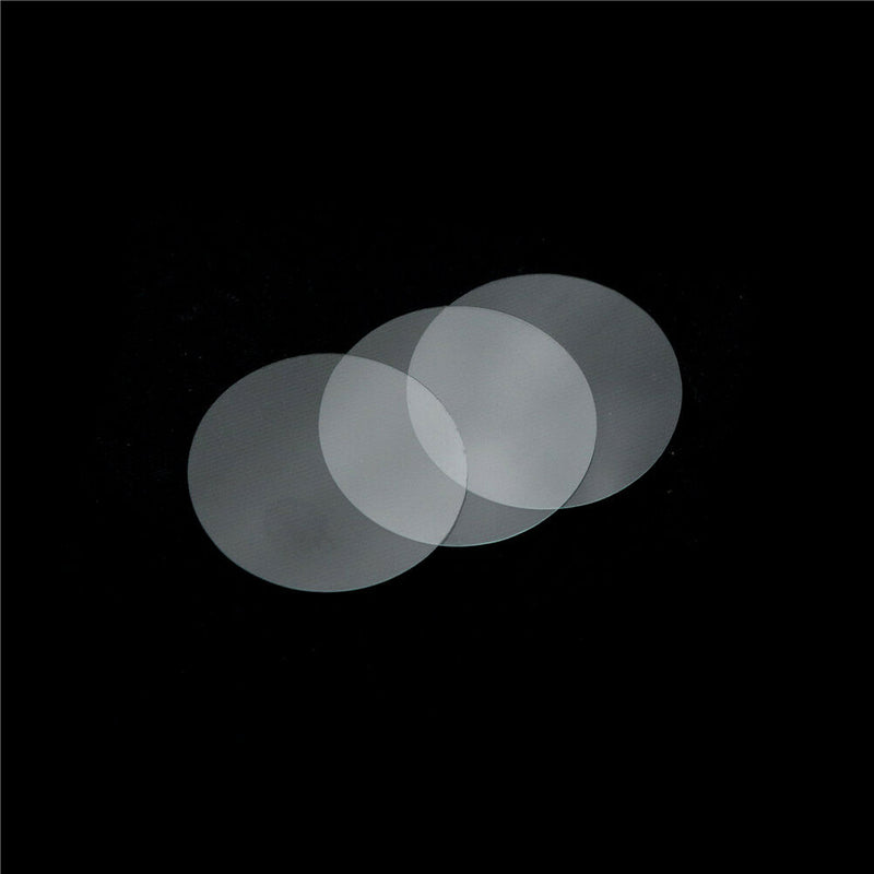 100Pcs Circular Round Microscope Slide Coverslip Cover Glass Diameter 25mm  Nw