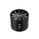 Car  F1-Z Double-sided Turbine Turbo Charger Air Intake Gas Fuel Saving Fan