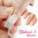 10Pcs Nail Art Non-woven Silk Fiberglass Gel Tips Extension Kit Fiber M4E3 G5N0