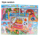 2Pcs DIY Diamond Handmade Stickers Crystal Paste Painting Mosaic Puzzle Toys ME