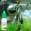 Aquarium Carbon Dioxide CO2 Monitor Glass Ball Drop Tester Checker J7P2