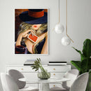 Beauty 5D DIY Full Round Drill Diamond Painting Women Mosaic Kit (XF052) A