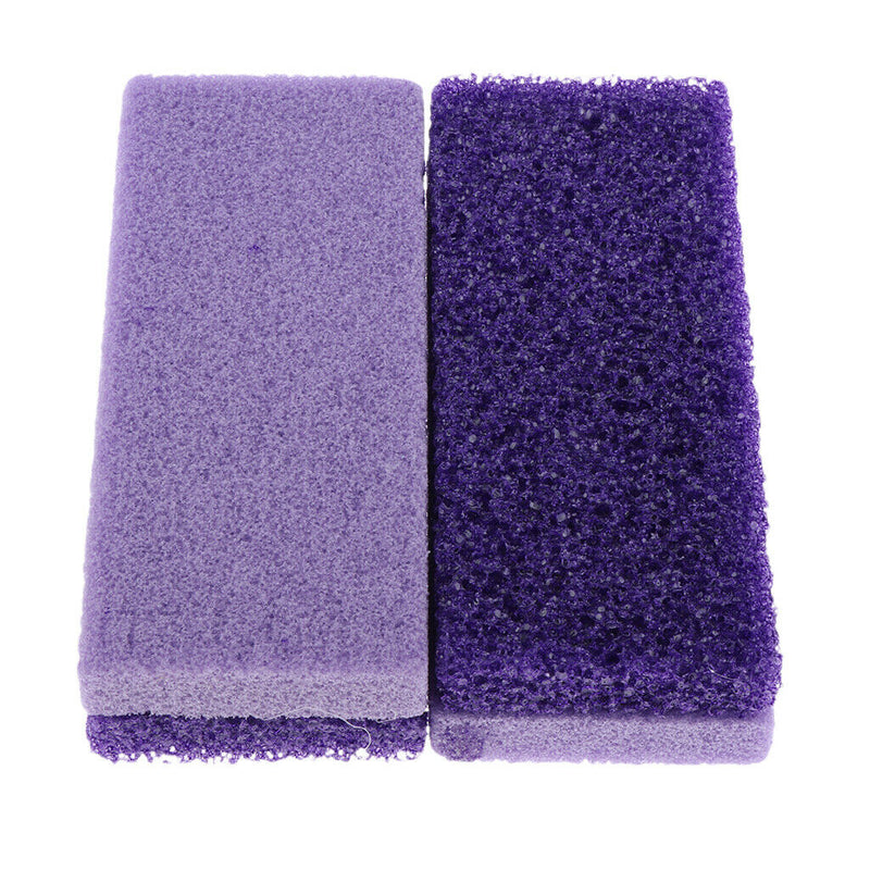 Volcanic Bars (2 Pack): Medium Grit Callus Remover, Cleanser Stone and Ped File