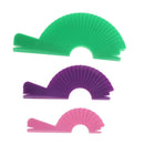 3Pc Fan Shape Pompom Maker Fluff Ball Weaver Needle Craft Knitting Loom Tool