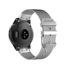 Milanese Stainless Steel Watch Band Strap w/Case For Garmin Fenix 5X F3 F3HR