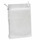 100pcs Pouch Sachet Pouch Bag Organza White 15x10cm wedding party dragee bo