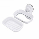 Stainless Steel Kitchen Bathroom Shower Shelf Storage Suction Basket Rac AME