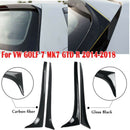 For- Golf 7 Mk7 Gtd R 2014-2018 Carbon Fiber Rear Spoiler Car Tail Spoiler  U6L6