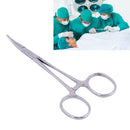 Forceps Hemostatic Clamp Lock Tweezers Medical Surgical Instruments 12.5cm-