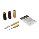 Leather 1 Set New Craft Hand Stitching Sewing Tool W2M3 Kit/ T Waxed Thimbl S7O8
